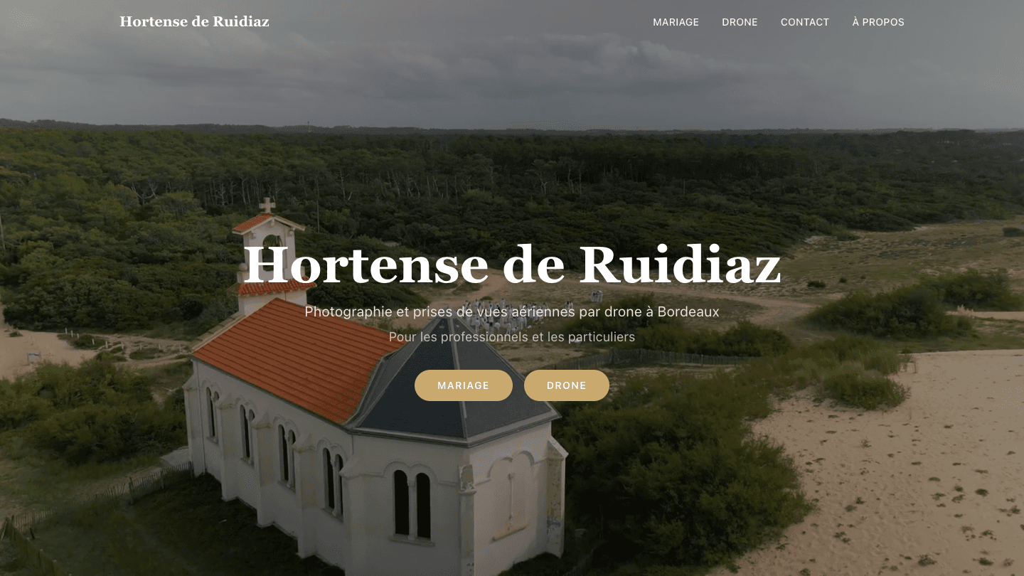 Capture d'écran de Hortense de Ruidiaz
